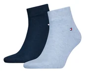 Skarpetki męskie - Tommy Hilfiger Skarpety Męskie Stopki 47-49 Granat Niebieska - miniaturka - grafika 1
