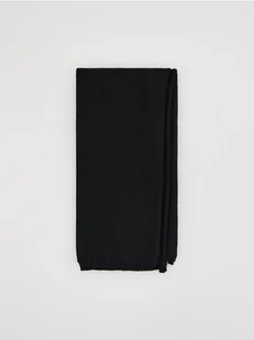 Reserved - Gładki szalik - czarny - Czapki damskie - miniaturka - grafika 1