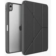 Etui do tabletów - UNIQ etui Moven iPad 10 gen. (2022) szary/charcoal grey - miniaturka - grafika 1