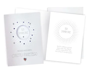 Karnet Chrzest - Kukartka - Kartki okolicznościowe i zaproszenia - miniaturka - grafika 1