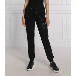Armani Exchange Spodnie dresowe | Regular Fit - Dresy damskie - miniaturka - grafika 1