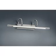 Lampy ścienne - Trio Leuchten Nowoczesny podłużny kinkiet nikiel mat zawiera LED - Cuadro - miniaturka - grafika 1