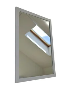 Lustro prostokątne z serii HIT Erama 40 x 60 cm w ramie białej 1szt. - Lustra Lustro prostokątne z serii HIT Erama 40 x 60 cm w ramie białej 1szt. - Lustra - miniaturka - grafika 1