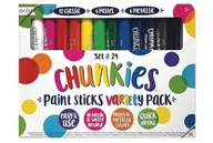 Przybory szkolne - Farby w kredce Chunkies Paint Sticks 24szt - Kolorowe Baloniki - miniaturka - grafika 1
