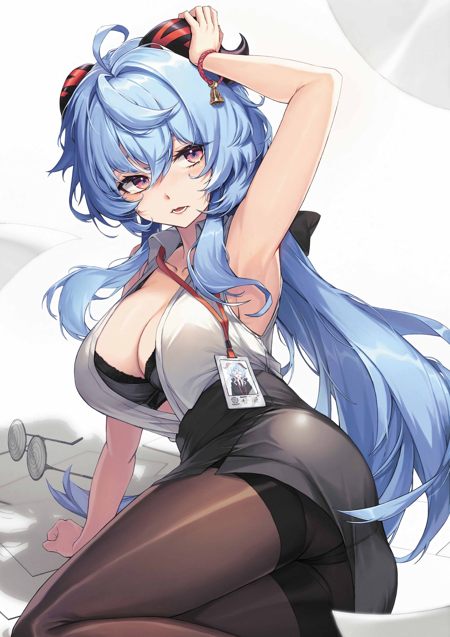 Plakat A3 Genshin Impact Anime Gra Ganyu