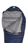 Śpiwory - Śpiwór turystyczny dla dorosłych VOLVEN Narvi 400 prawy - miniaturka - grafika 1