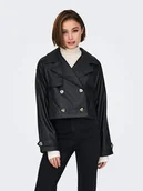 Kurtki damskie - ONLY Kurtka przejściowa w kolorze czarnym - miniaturka - grafika 1