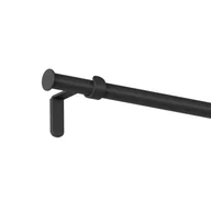 Karnisze - Karnisz pojedynczy Oslo I 19 mm 240 cm czarny mat - miniaturka - grafika 1