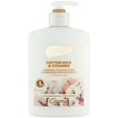 Mydła - Luksja Creamy Mydło w płynie do rąk Cotton Milk & Vitamins 500 ml - miniaturka - grafika 1