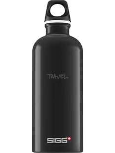 Sigg Butelka Traveller black 0,6L 8327.30 - Pozostały sprzęt i akcesoria do ćwiczeń - miniaturka - grafika 4