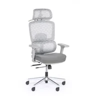 Fotele i krzesła biurowe - Krzesło biurowe TERRY, szary - miniaturka - grafika 1