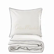 Pościel - Pościel Basic Bawełniana 160X200 Biała - miniaturka - grafika 1