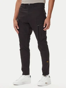G-Star Raw Spodnie materiałowe Zip Pocket 3D D24307-E172 Czarny Skinny Fit - Spodnie męskie - miniaturka - grafika 1