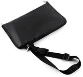 Pozostałe akcesoria kosmetyczne - Many Beauty - Pas na 22 pędzle do makijażu zamykany na zamek - Czarny - miniaturka - grafika 1