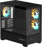 Obudowy komputerowe - GIGABYTE case GB-C201P, Mid tower, 2xUSB 3.0, 3x 120mm ARGB Fan, černá - miniaturka - grafika 1