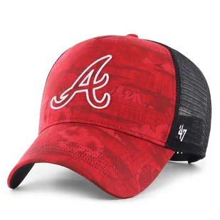 Czapka z daszkiem 47 Brand Oakland Athletics B-FIJDT01PTP Czerwony - Czapki męskie - miniaturka - grafika 1