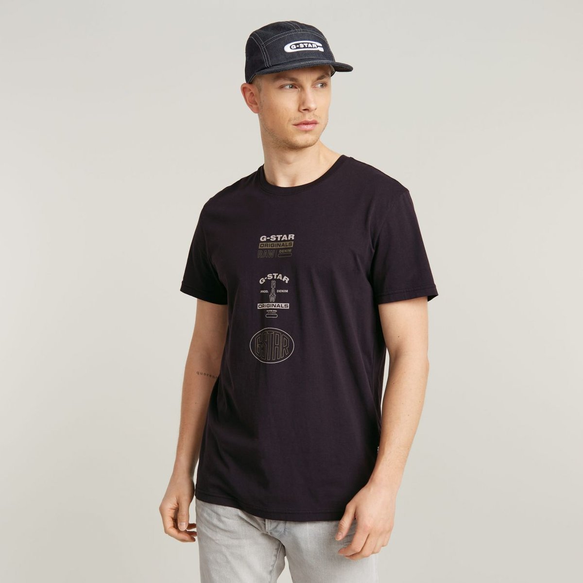 t-shirt uomo g-star d25083 c506 6484