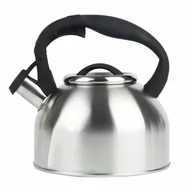 Czajniki na gaz - CZAJNIK Z GWIZDKIEM NIERDZEWNY 2,5L GAZ INDUKCJA - miniaturka - grafika 1