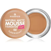 Podkłady do twarzy - ESSENCE NATURAL MATTE MOUSSE PODKŁAD W MUSIE 02 16G - miniaturka - grafika 1