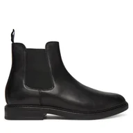 Botki męskie - Sztyblety Polo Ralph Lauren Asher 803945277002 Czarny - miniaturka - grafika 1