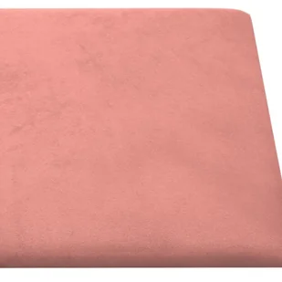 Lumarko Panele ścienne, 12 szt., różowe, 90x15 cm, aksamit, 1,62 m² - Panele ścienne i boazeria - miniaturka - grafika 7