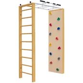 Wyposażenie sportowe i gimnastyczne - Małpiszon, Drabinka gimnastyczna Felix - drewno - miniaturka - grafika 1