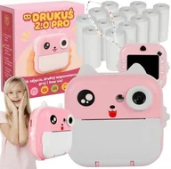 Aparaty natychmiastowe - DRUKUŚ MINI DRUKARKA TERMICZNA APARAT NATYCHMIASTOWY 13 ROLEK PAPIER TERMICZNY - miniaturka - grafika 1
