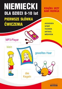 Niemiecki dla dzieci 8-10 lat. Pierwsze słówka. Ćwiczenia - E-booki - języki obce - miniaturka - grafika 1
