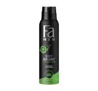 Balsamy i kremy do ciała - Fa Men Spicy Bergamot dezodorant i spray do ciała 150ml - miniaturka - grafika 1