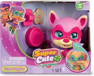 Figurki dla dzieci - Super Cute Little Babies Różowy Piesek Wanda Interaktywny wydaje dźwięki - miniaturka - grafika 1