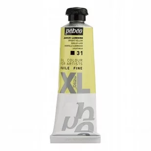 PEBEO XL OIL farba olejna 37ml BRIGHT YELLOW - Farby i media malarskie - miniaturka - grafika 1