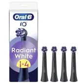 Końcówki do szczoteczek elektrycznych - Głowice wymienne Oral-B iO Radiant Black (4 ks - miniaturka - grafika 1