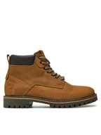 Botki męskie - Jack&Jones Trzewiki Queensway 12257998 Brązowy - miniaturka - grafika 1