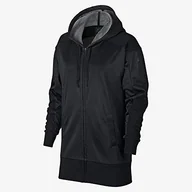 Kurtki damskie - Nike Damska kurtka z kapturem Dry Full Zip czarny Black/Htr/Black M - miniaturka - grafika 1