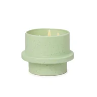 Świece - Świeca sojowa ceramiczna "Folia" (326g) - Sage Green - Bamboo & Green Tea PADDYWAX - miniaturka - grafika 1