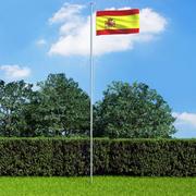 Flagi i akcesoria - vidaXL vidaXL Flaga Hiszpanii, 90x150 cm - miniaturka - grafika 1