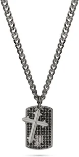 Biżuteria POLICE PEAGN2120402. Naszyjnik, Kolor szary. Mężczyzna. - Naszyjniki - miniaturka - grafika 1