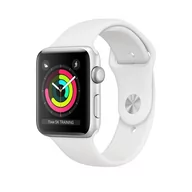 Smartwatch - Apple Watch 3 38mm Aluminium MTEY2MP/A Biały - miniaturka - grafika 1
