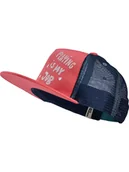 Czapki damskie - Jack Wolfskin Czapka "Rib" w kolorze granatowo-różowym - miniaturka - grafika 1