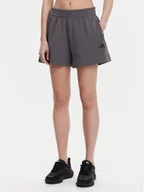 Spodenki damskie - adidas Szorty sportowe Future Icons Small Logo JE3998 Szary Loose Fit - miniaturka - grafika 1