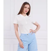 Koszulki i topy damskie - Tommy Hilfiger Polo | Slim Fit - miniaturka - grafika 1