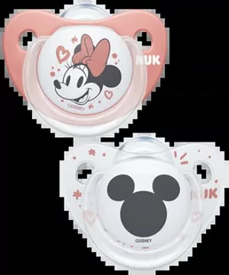 Nuk smoczek 2szt. MInnie 6-18m. disney - Smoczki uspokajające - miniaturka - grafika 1