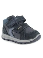 Buty dla dziewczynek - Primigi Skórzane sneakersy w kolorze granatowym - miniaturka - grafika 1