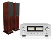 Zestawy stereo - Luxman L-505Z (srebrny) + Response D30RS (mahoń) - miniaturka - grafika 1