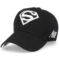 Czapki i chusty sportowe męskie - Czapka Superman Cap Czarno-Biały - miniaturka - grafika 1