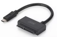 Adaptery i przejściówki - Digitus Konwerter/Adapter USB 3.1 Typ C do HDD/SSD 2.5" SATA III 5Gbps DA-70327 - miniaturka - grafika 1