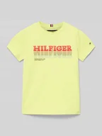 Koszulki dla chłopców - T-shirt z nadrukiem z logo model ‘FADE’ - miniaturka - grafika 1