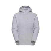 Kurtki męskie - Mammut Arctic Iv Ml męska kurtka damska z kapturem, Platinum Melange, XL - miniaturka - grafika 1