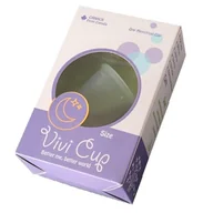 Kubeczki menstruacyjne - Vivi Cup, kubeczek menstruacyjny, rozmiar S, 1 sztuka - miniaturka - grafika 1