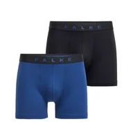 Skarpetki męskie - Falke 2-Pack Daily Comfort Boxers — Blue/Black - miniaturka - grafika 1